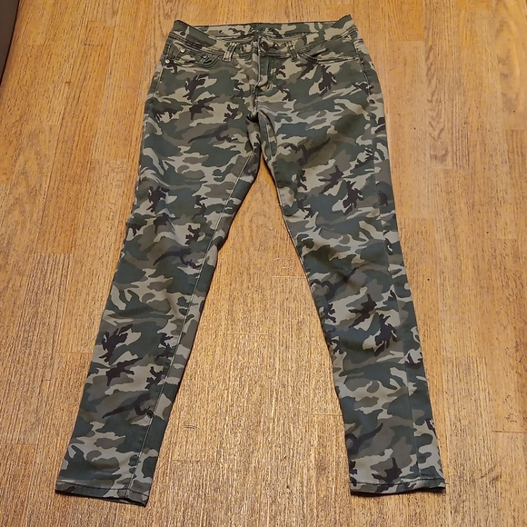 ROX DENIM CAMOUFLAGE JEANS - Picture 1 of 4